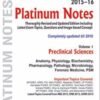 2015-16 Platinum Notes Preclinical Sciences (Volume 1)